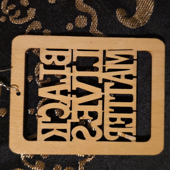 Black Lives Matter Earrings - Picture 3 of 3